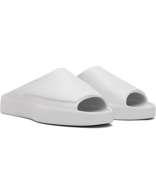 Fear Of God White Essentials Los Feliz Slides for men