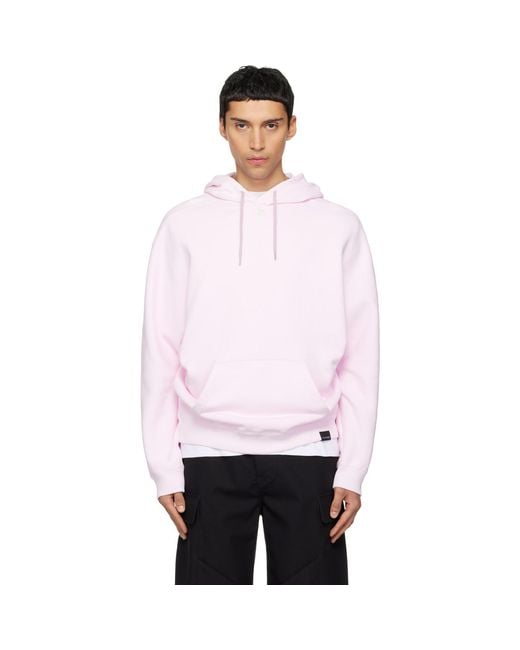 Courreges White Oversized Hoodie for men