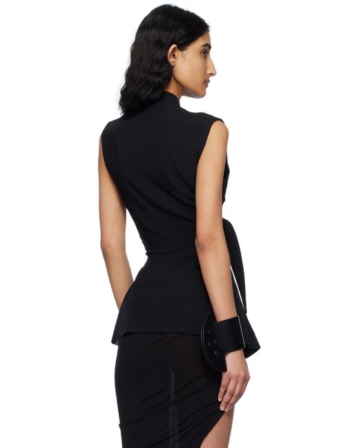 Rick Owens ブラック Hollywood Sl Strutter ブラウス Black