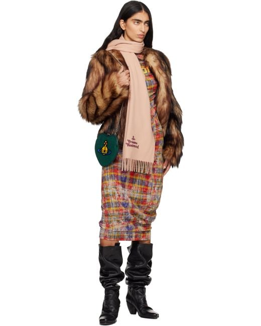 Vivienne Westwood Multicolor Belle Heart Frame Bag