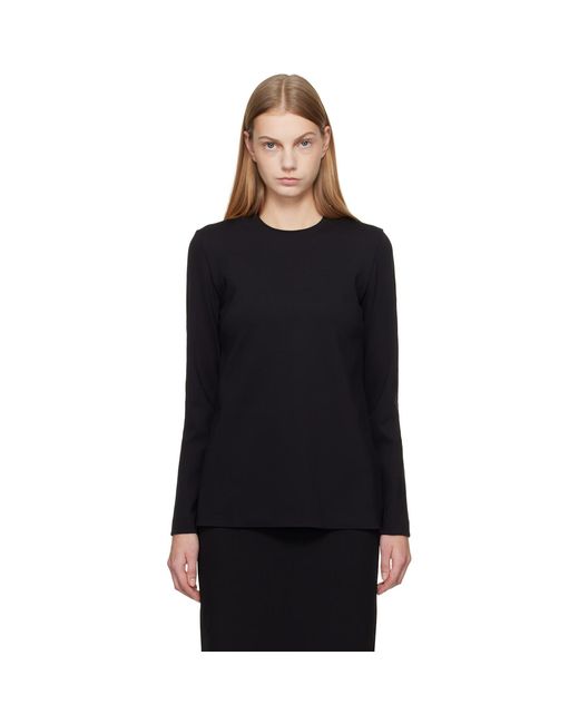 Max Mara Black Mxpneutro Top