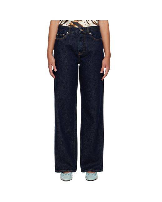 Ganni Blue Izey Jeans