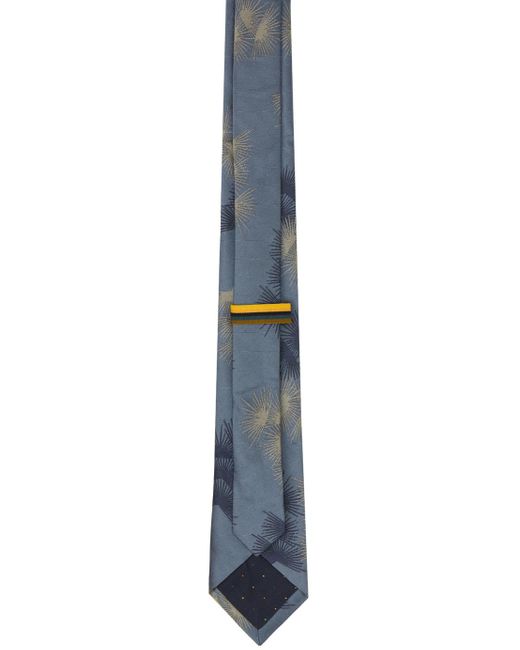 Cravate bleue à motif sun flare Paul Smith pour homme en coloris Black