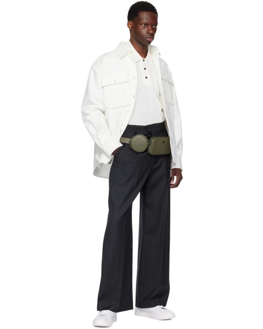 Sac-ceinture kaki à pochette COACH pour homme en coloris Black