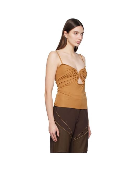 Paris Georgia Black Tan Val Camisole