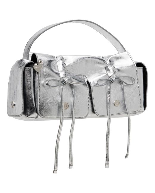 Acne Metallic Multipocket Bag