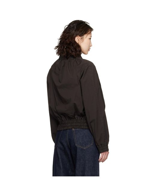 Dries Van Noten Blue Cocoon Bomber Jacket