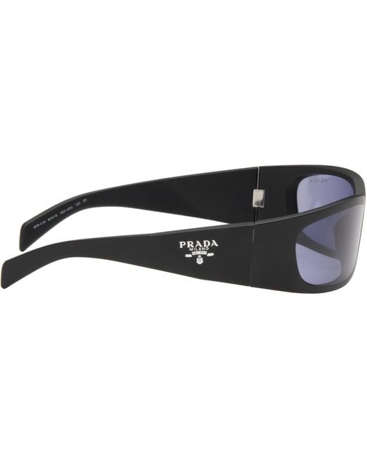 Prada Blue 'Prada Symbole' Sunglasses for men