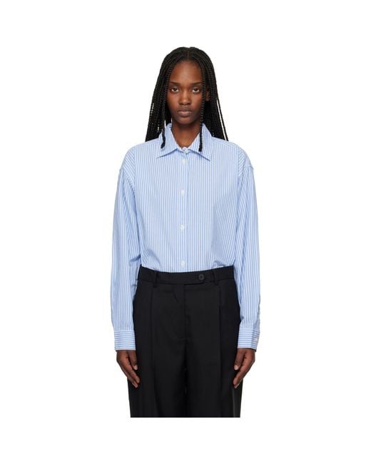 mfpen Blue Generous Shirt