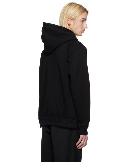メンズ Nanamica スウェット プルオーバーフーディ Black