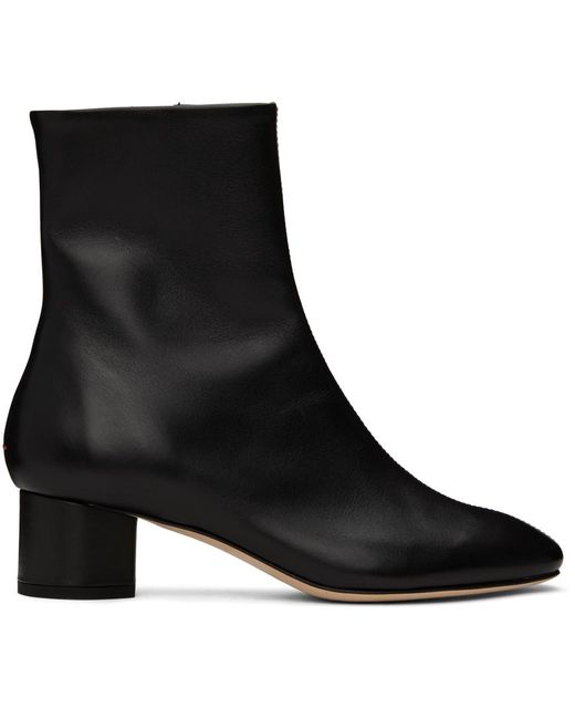 Aeyde Black Allegra Ankle Boots
