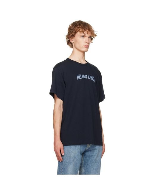 Helmut Lang Blue Ticket T-Shirt for men