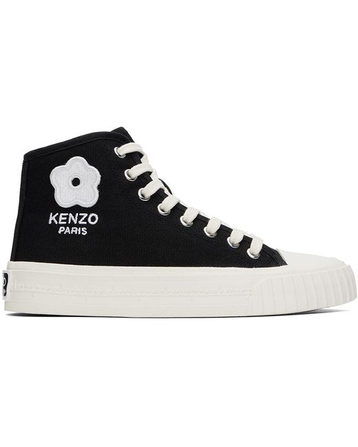 KENZO Black Paris Foxy High Top Sneakers