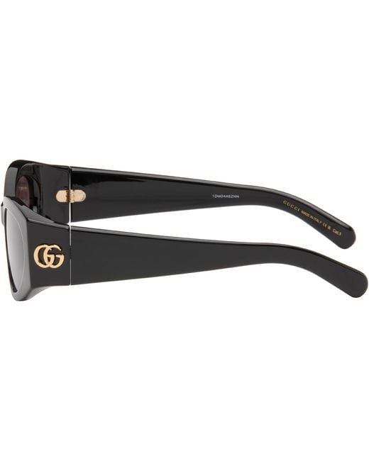 Gucci Brown Gg Corner Cat-Eye Sunglasses