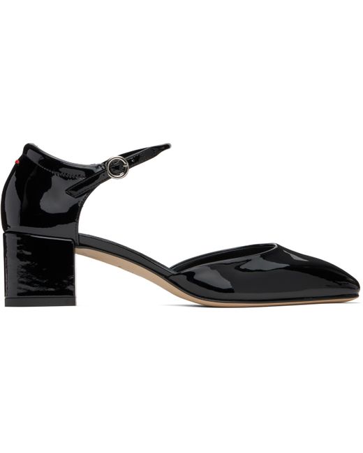 Aeyde ブラック Magda レザー メリージェーン ヒール Black