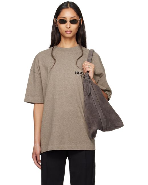 Fear Of God グレー Classic 半袖Tシャツ Natural
