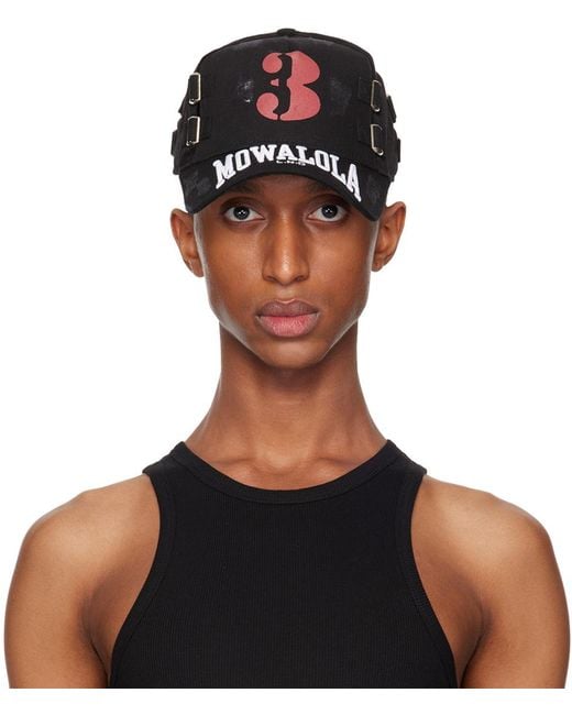 Mowalola '' Cap in Black for Men | Lyst