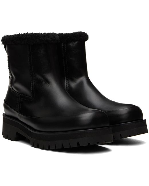 Juun.J Black Mustang Boots