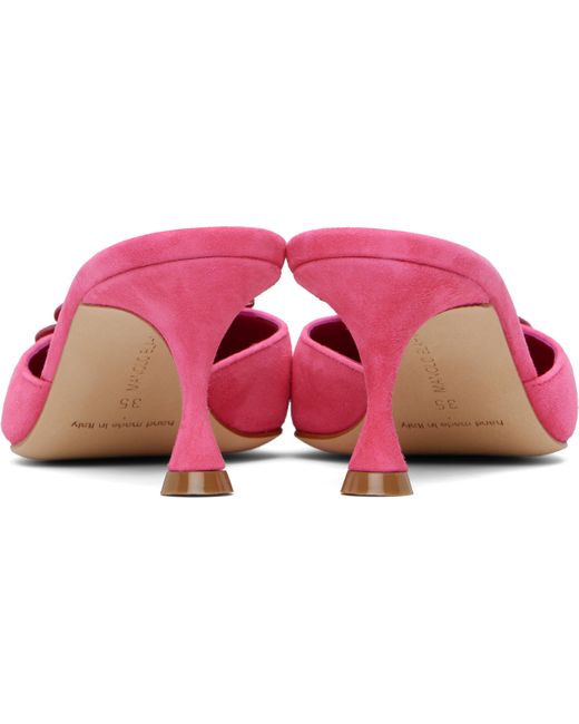 Manolo Blahnik Black Shogmu Mules