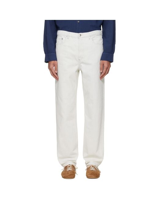 A.P.C. Blue Martin Jeans for men
