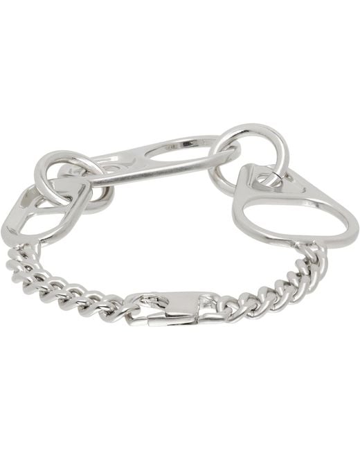 MM6 by Maison Margiela Metallic Pop Tag Bracelet