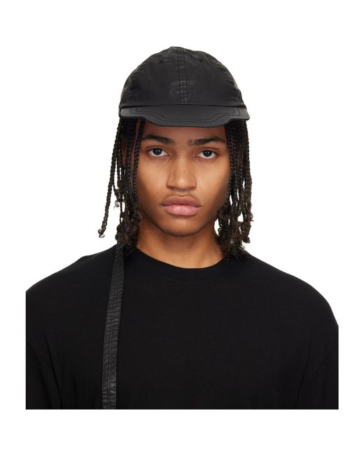 Julius Black Cap for men