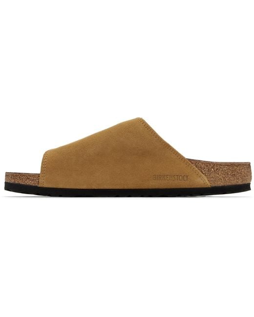 Birkenstock Brown Regular Solana Sandals for men