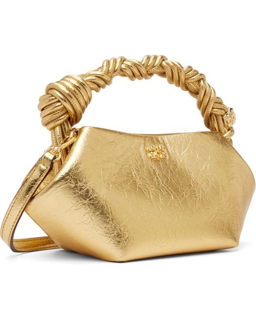 Ganni Metallic Mini Bou Bag