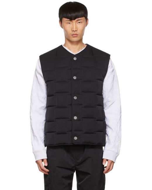 Bottega Veneta Synthetic Black Gilet Vest for Men | Lyst Canada