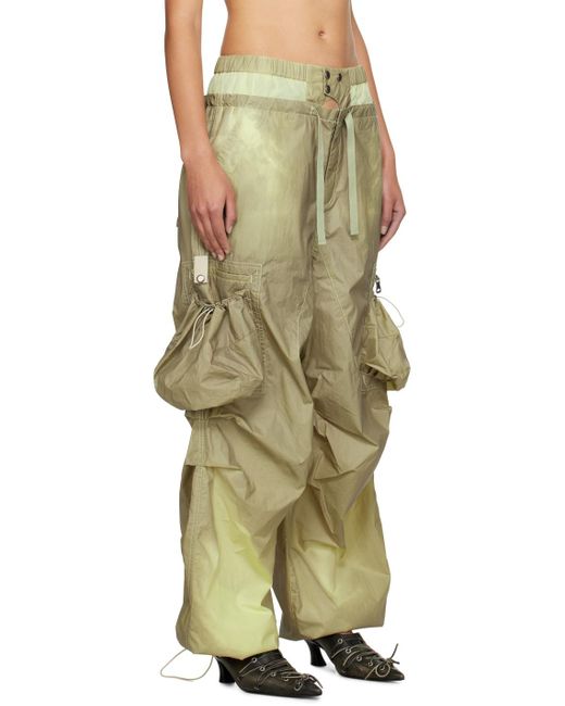 ANDERSSON BELL Yellow Balloon Cargo Pants
