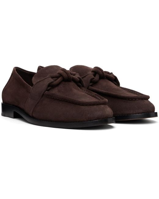 Bottega Veneta Brown Astaire Loafers for men