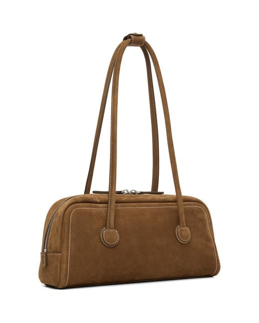 MARGE SHERWOOD Brown Soft Boston Ew Bag
