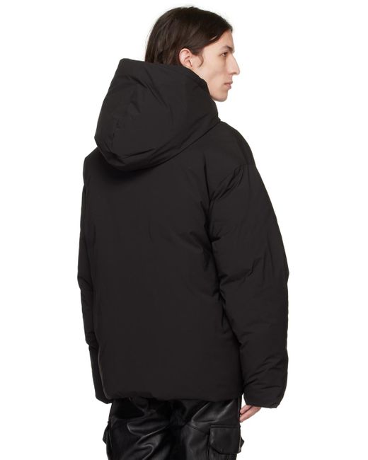 OAMC Black Lithium Puffer Jacket for men