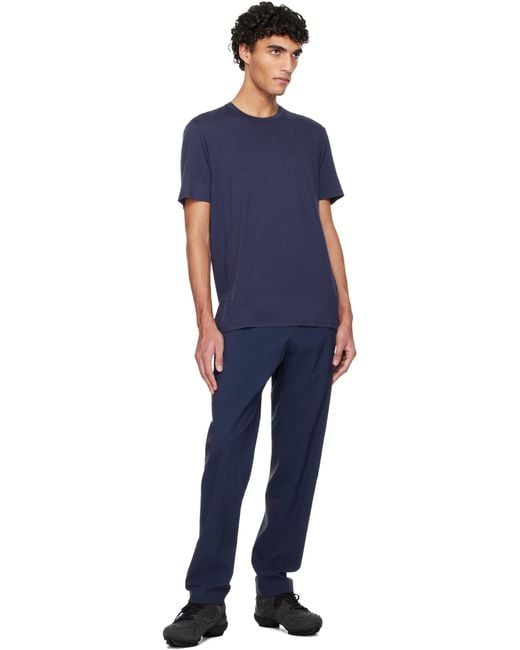 Veilance Blue Indisce Mx Trousers for men