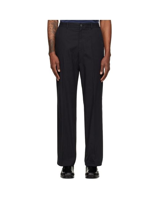 A.P.C. Black Dylan Trousers for men