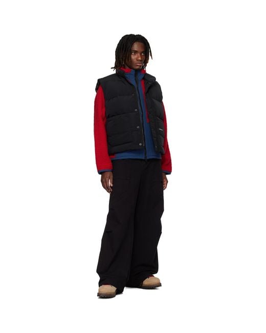 Canada Goose Blue Ledger Down Vest for men