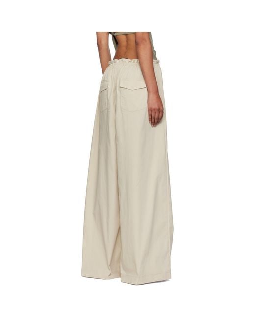 St. Agni Multicolor Petit Paperbag Waist Trousers