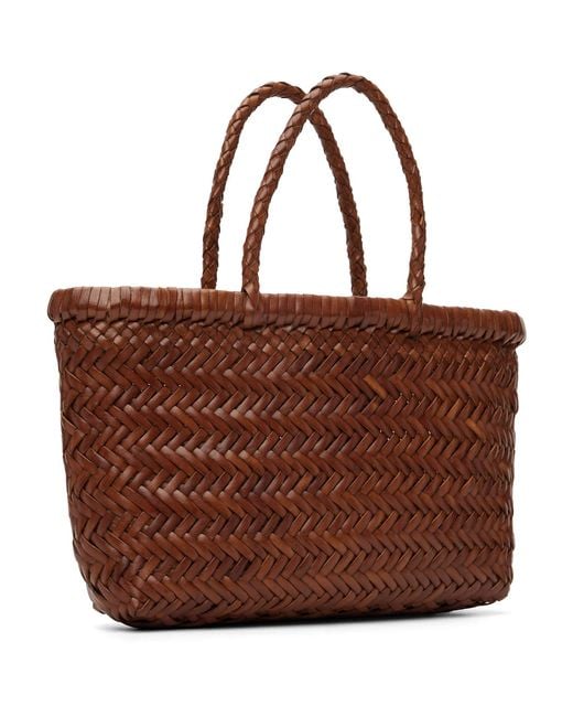 Dragon Diffusion Brown Mini Flat Gora Bag