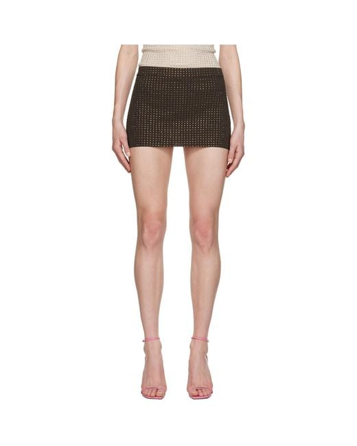 AYA MUSE Black Mela Skort