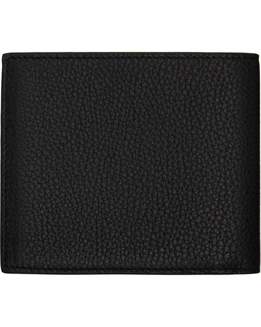 Givenchy Black Grained Leather Wallet for men