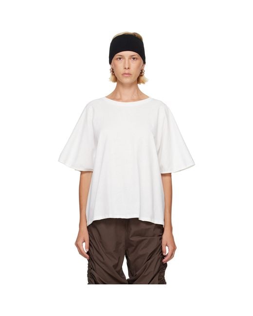 Baserange White Off- Cycle T-Shirt