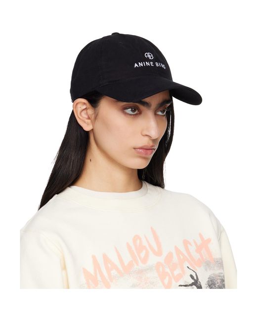 Anine Bing Blue Jeremy Baseball Cap