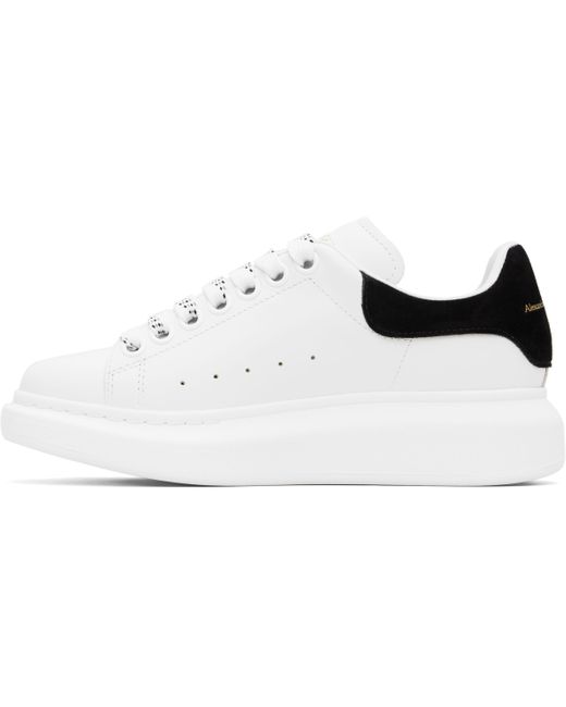Alexander McQueen ホワイト＆ブラック Oversized スニーカー Black