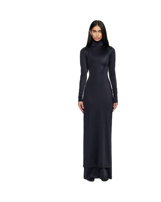 Marie Adam-Leenaerdt Blue All-In One Maxi Dress