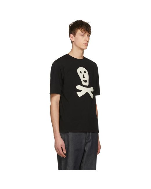 Loewe Cotton Black Skull T-shirt for 