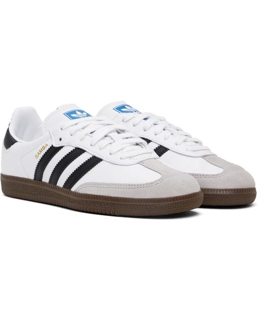 Adidas Originals Black Samba Og Sneakers