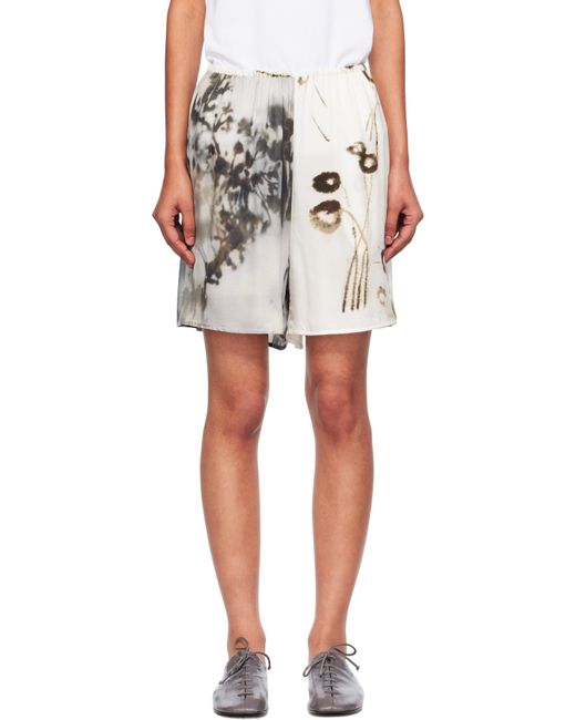 Cordera Black Printed Shorts