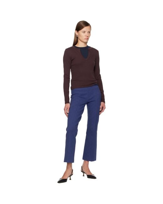 Flore Flore Purple Iman Longsleeve T-Shirt