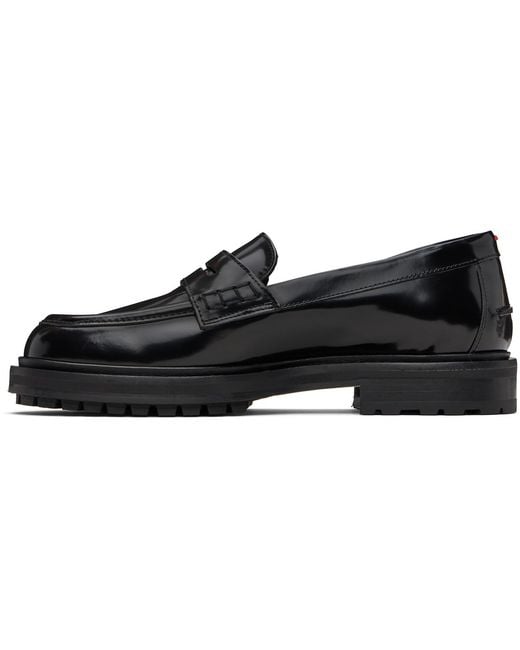 Aeyde Black Leon Loafers