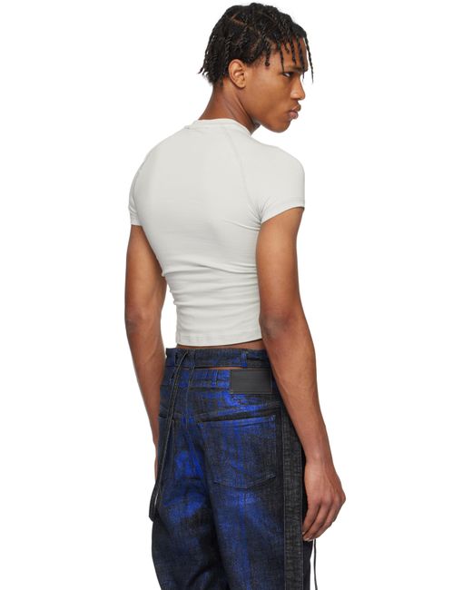 メンズ OTTOLINGER グレー Deconstructed Tシャツ Blue